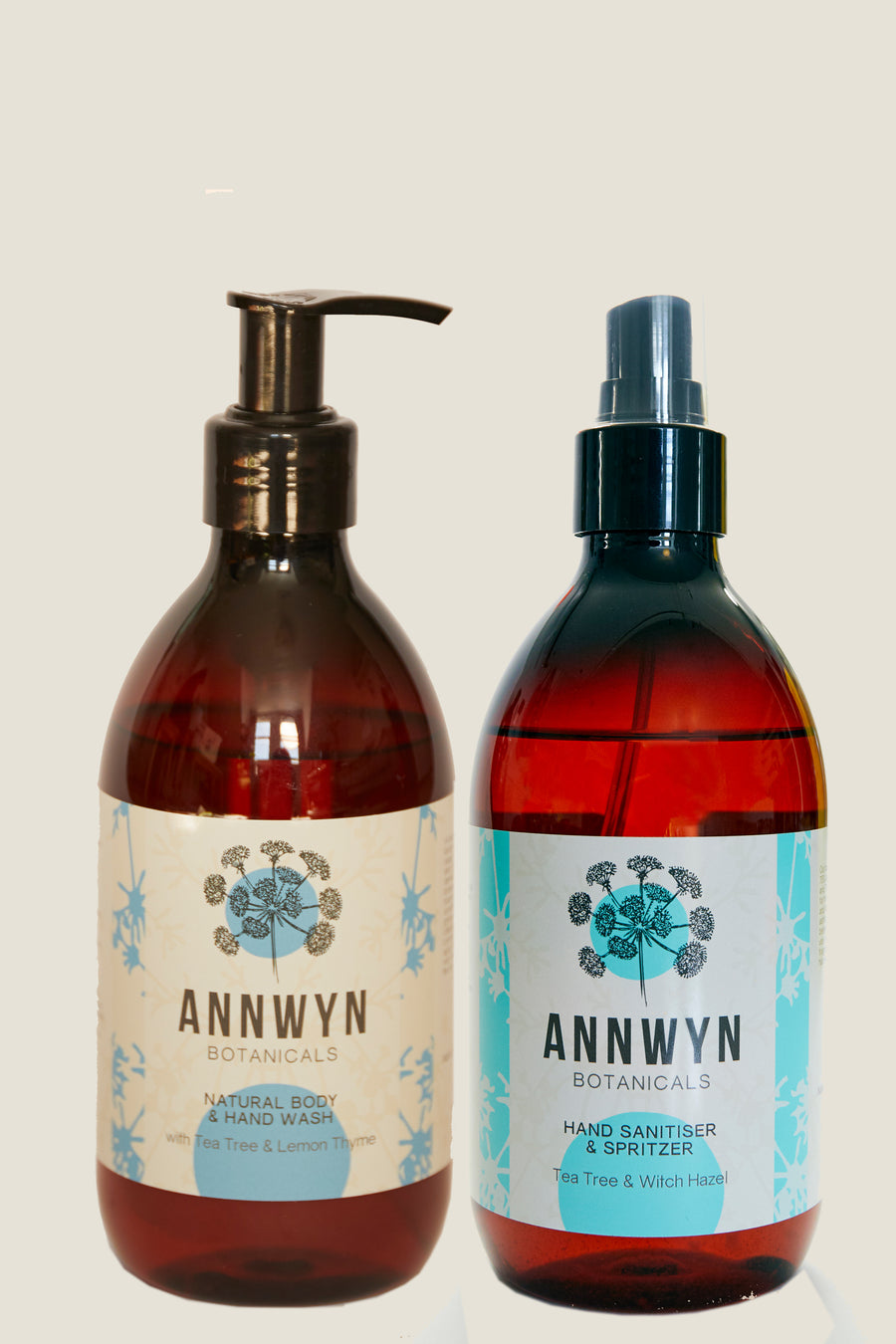 Anti Viral hand & body Wash and hand Sanitiser Combo