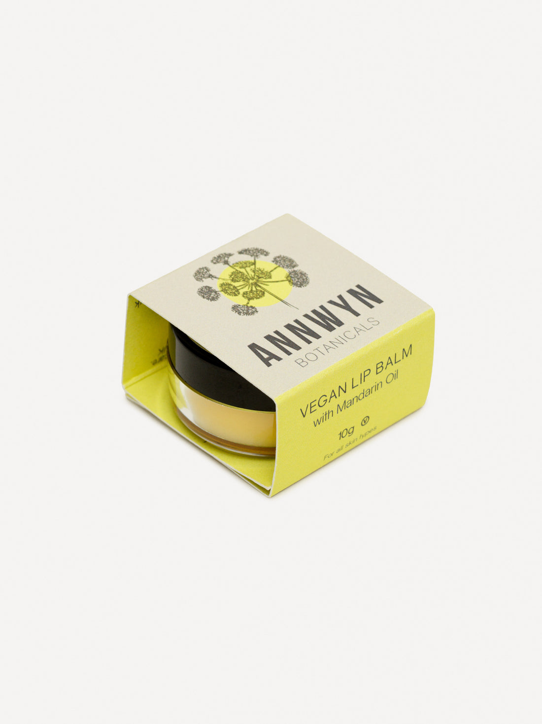 Vegan Lip Balm with Mandarin oil